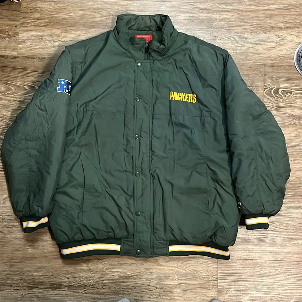 Green Packers Reebok Winter Coat
